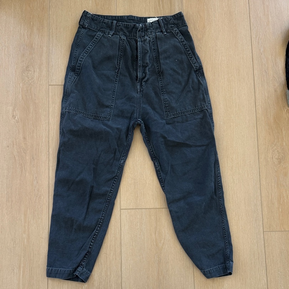 Citizen of Humanity womens Black Casual Utility Pants
